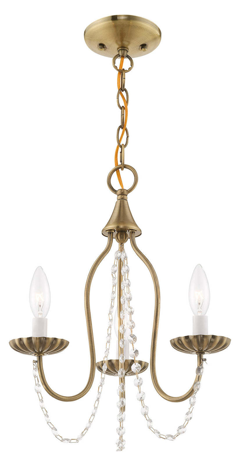3 Light Mini Chandelier