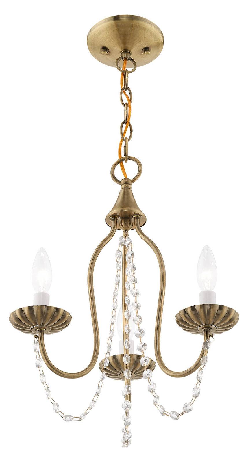 3 Light Mini Chandelier