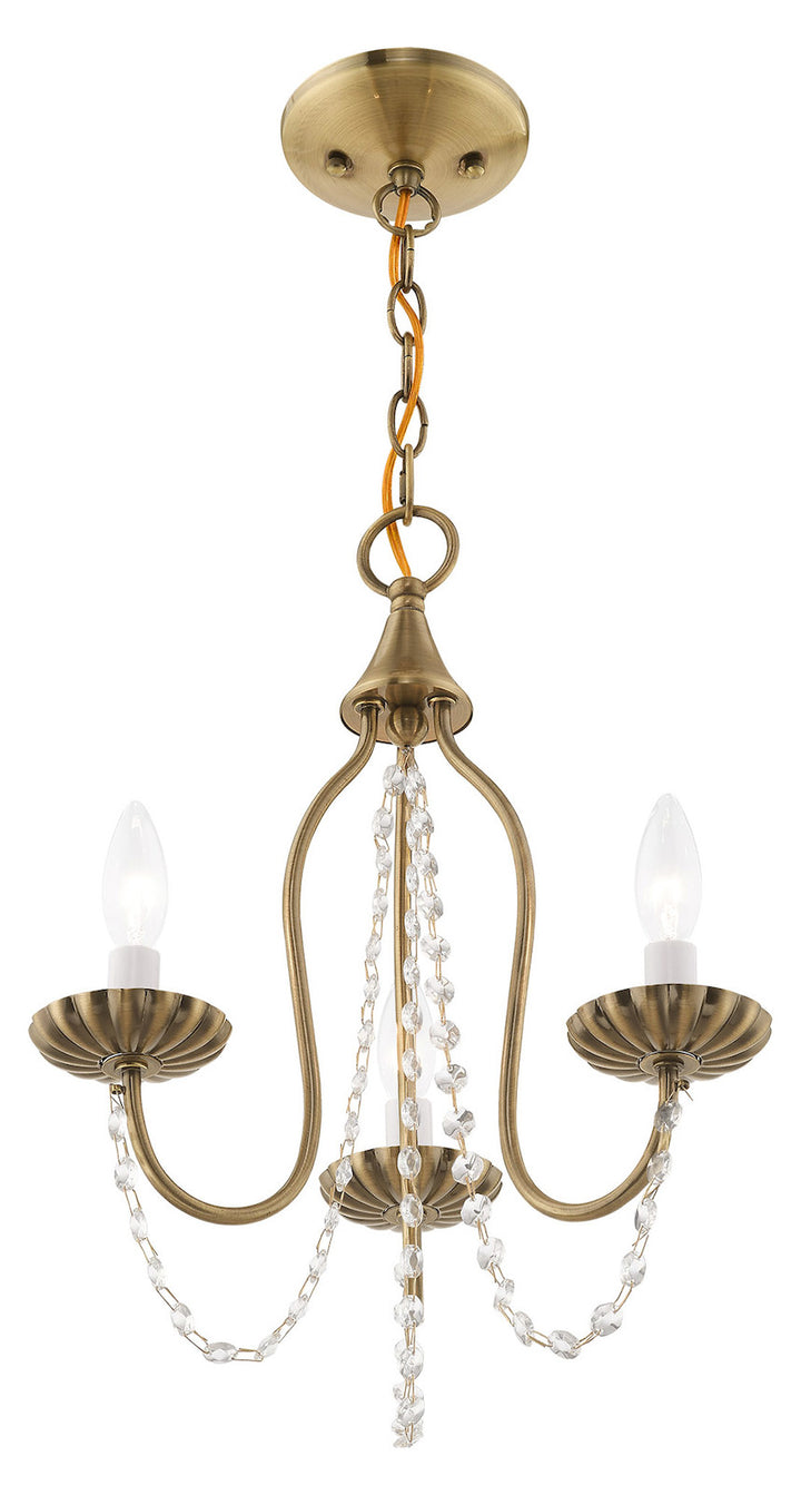 3 Light Mini Chandelier