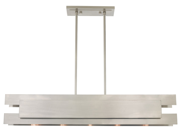 5 Light Linear Chandelier