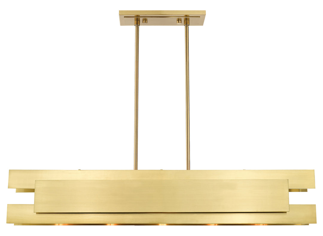 5 Light Linear Chandelier