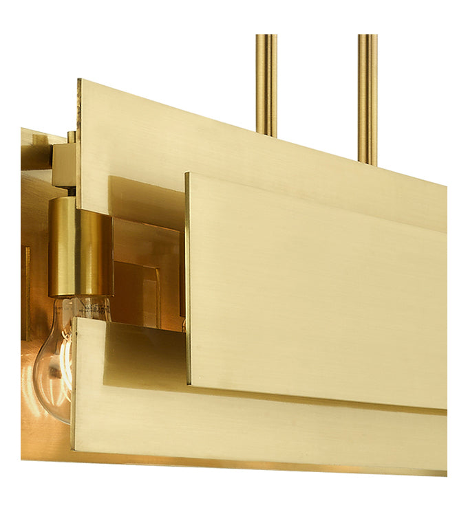 5 Light Linear Chandelier