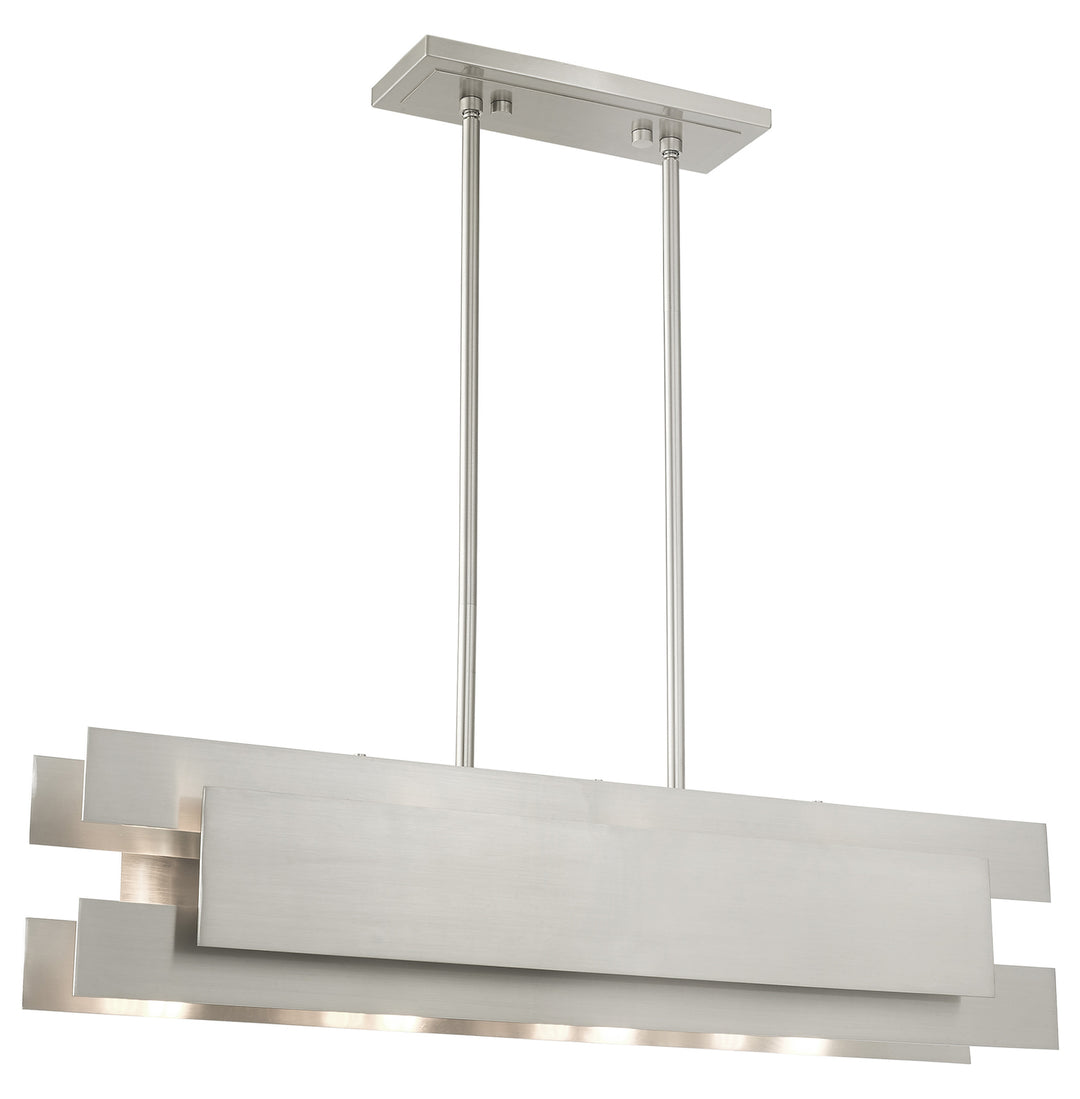 4 Light Linear Chandelier