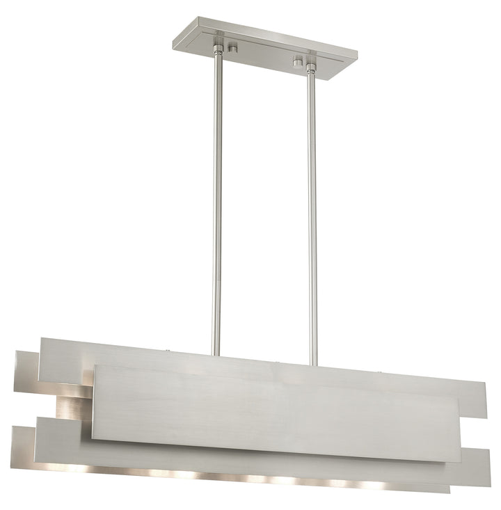 4 Light Linear Chandelier