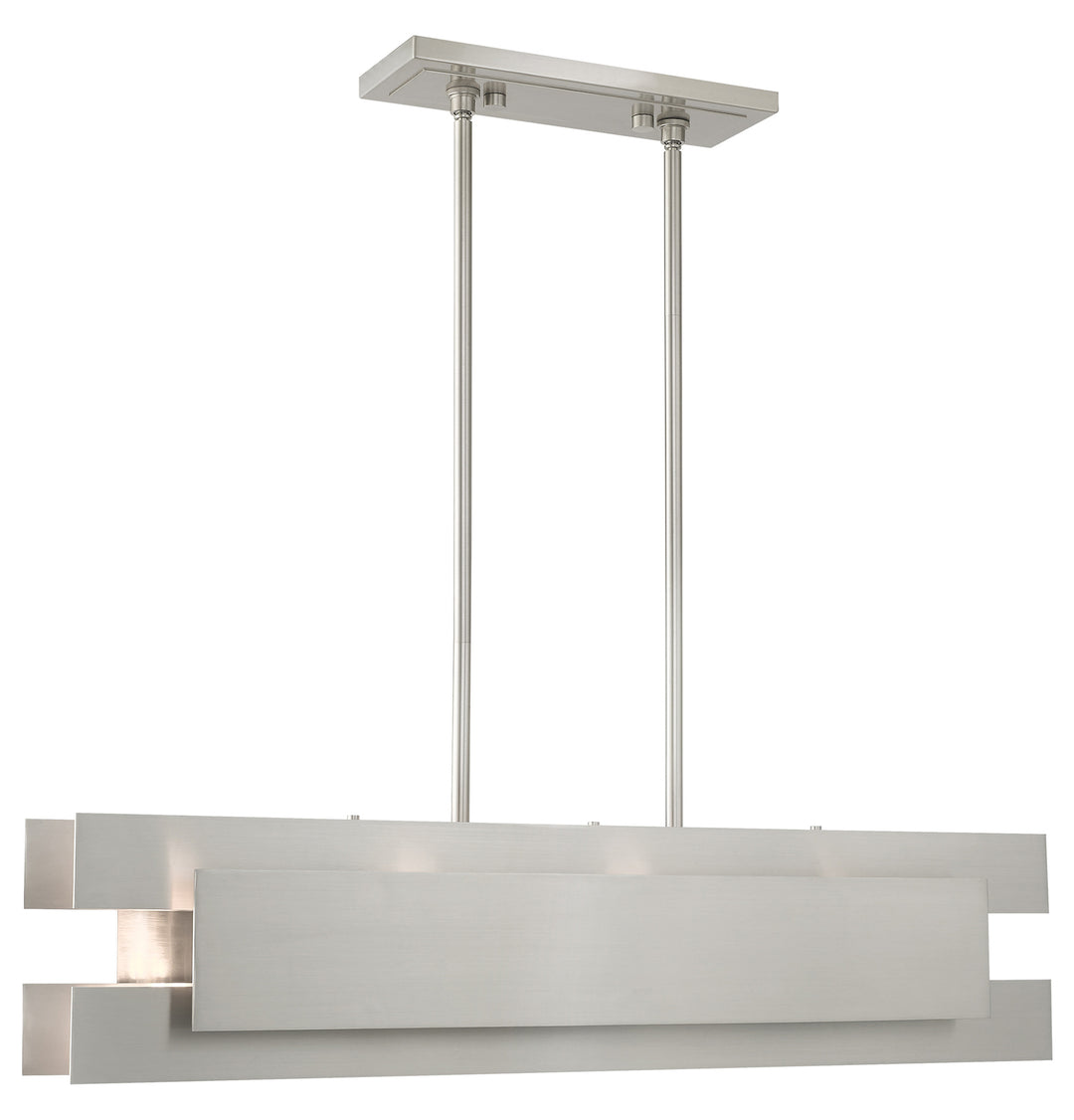 4 Light Linear Chandelier