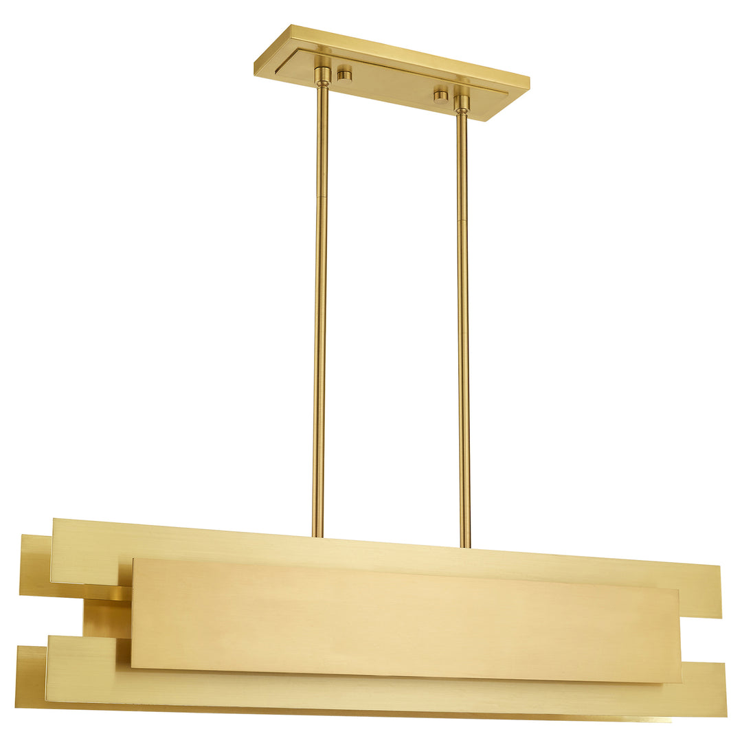 4 Light Linear Chandelier