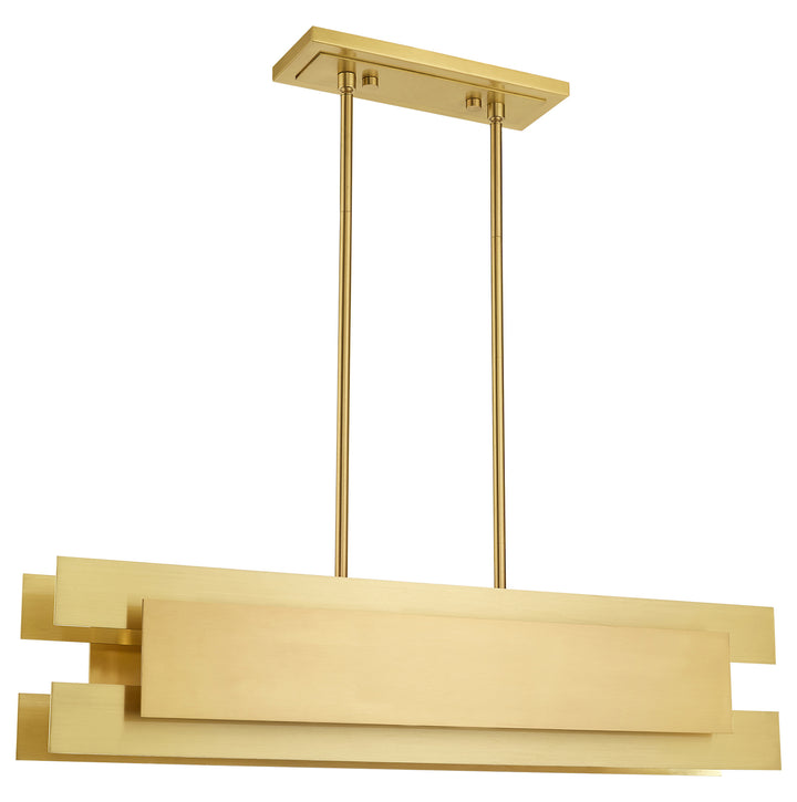 4 Light Linear Chandelier
