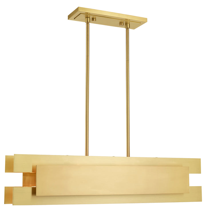 4 Light Linear Chandelier