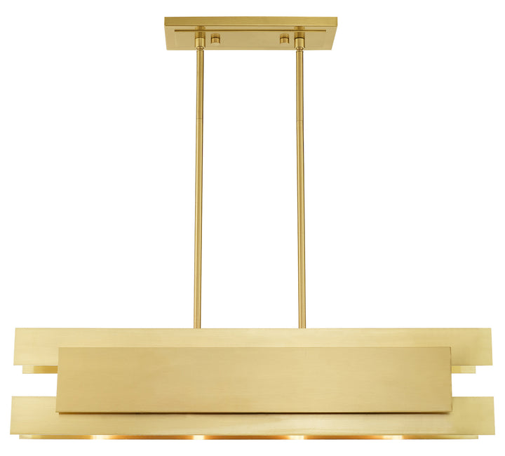 4 Light Linear Chandelier
