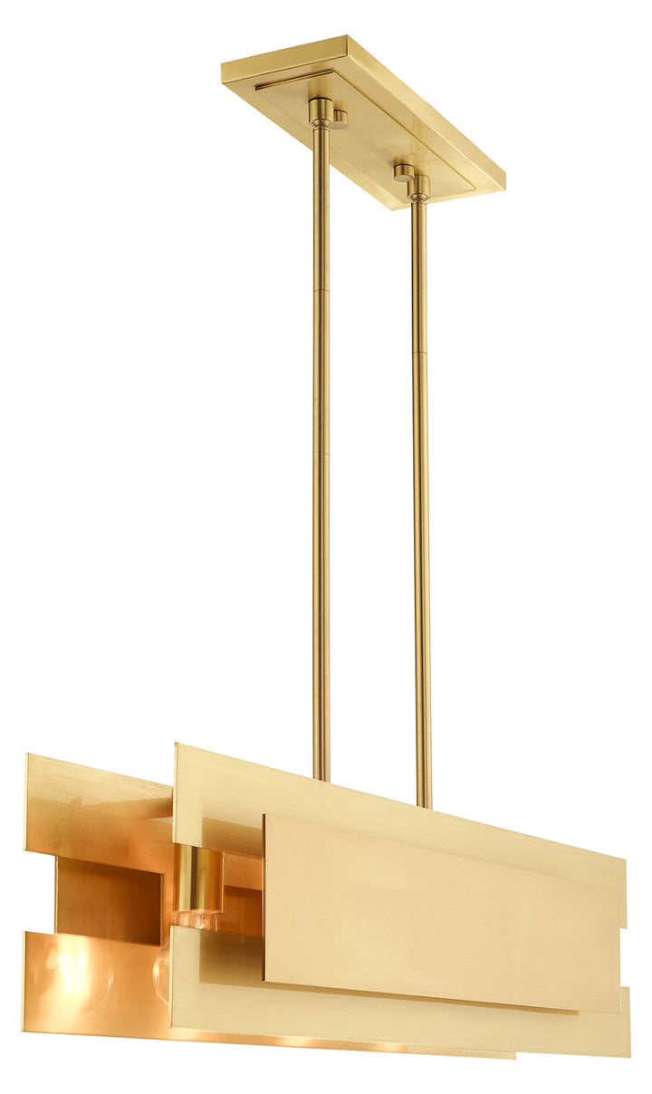 4 Light Linear Chandelier