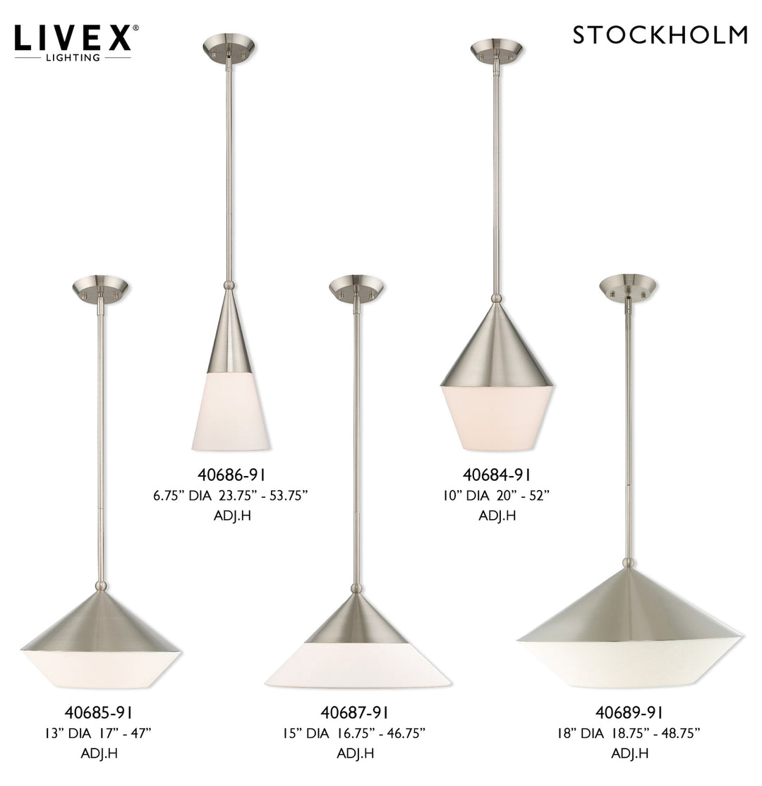 6.75 Inch 1 Light Mini Pendant