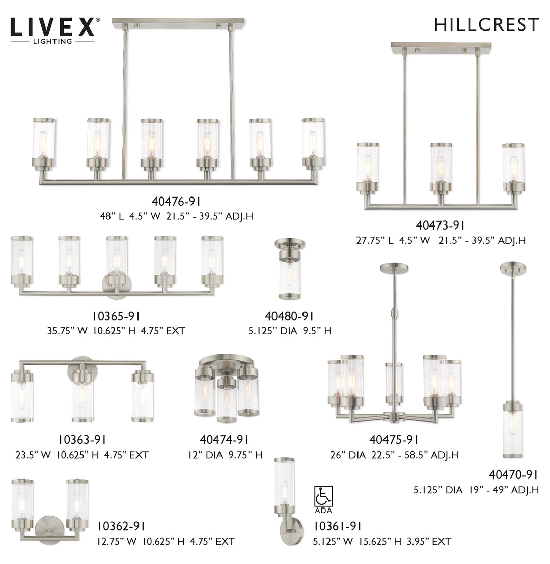 5 Light Chandelier