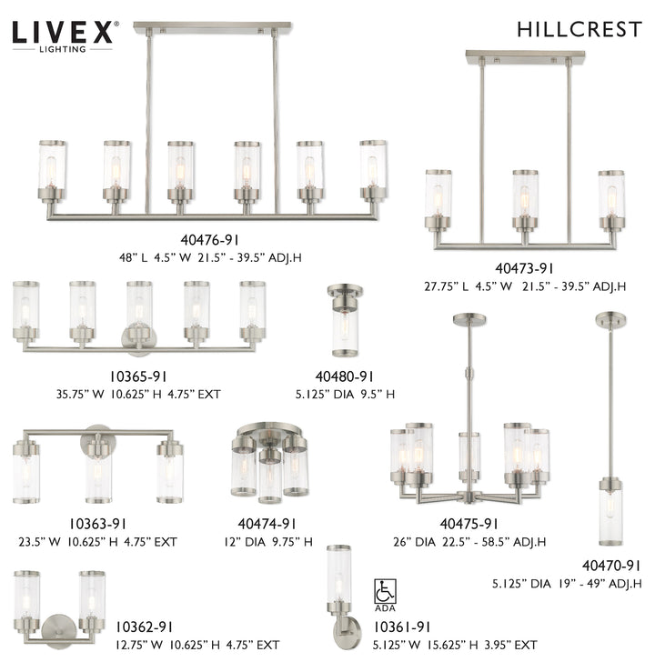 5 Light Chandelier