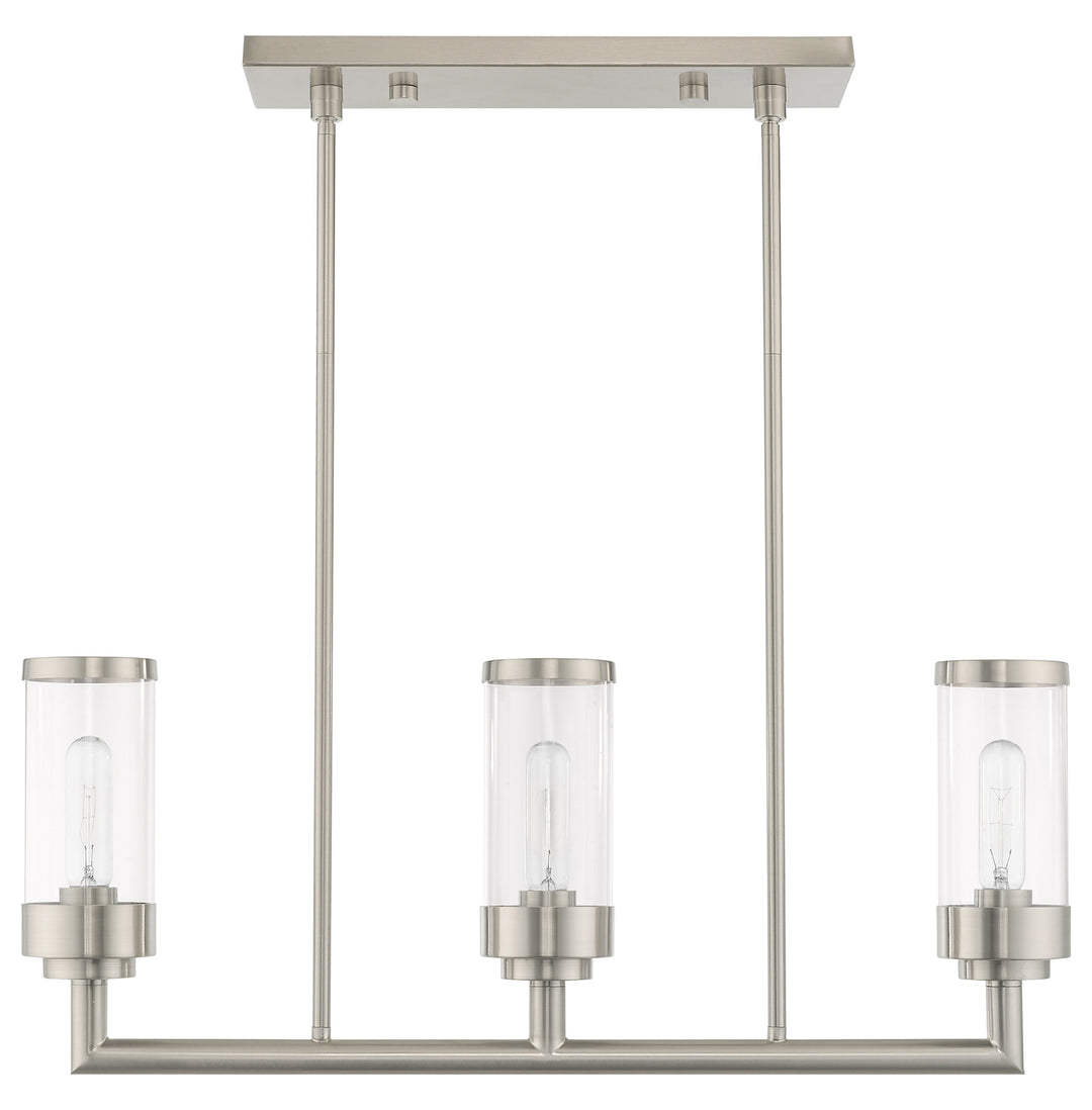 3 Light Linear Chandelier