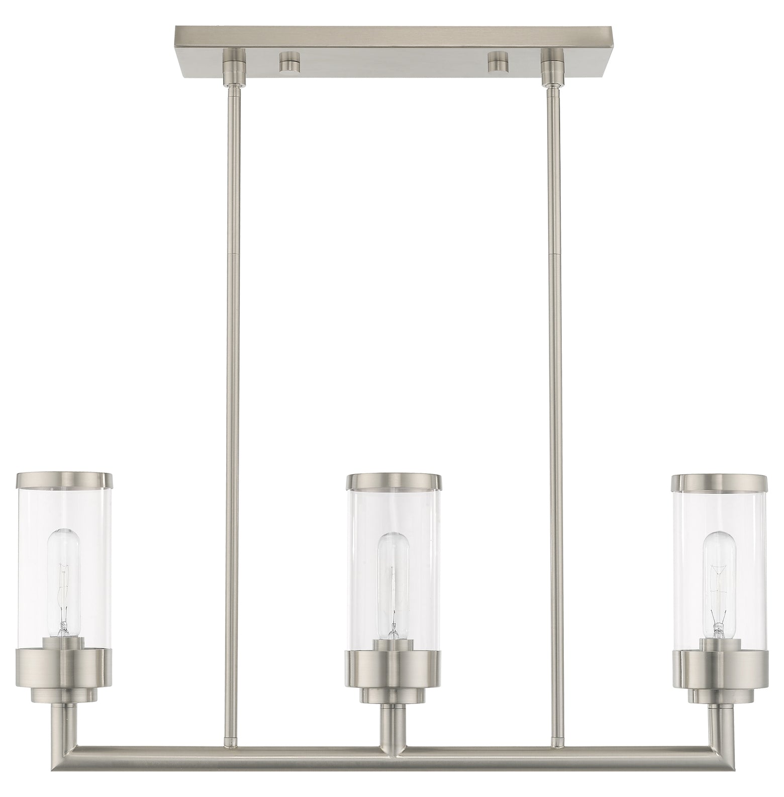3 Light Linear Chandelier
