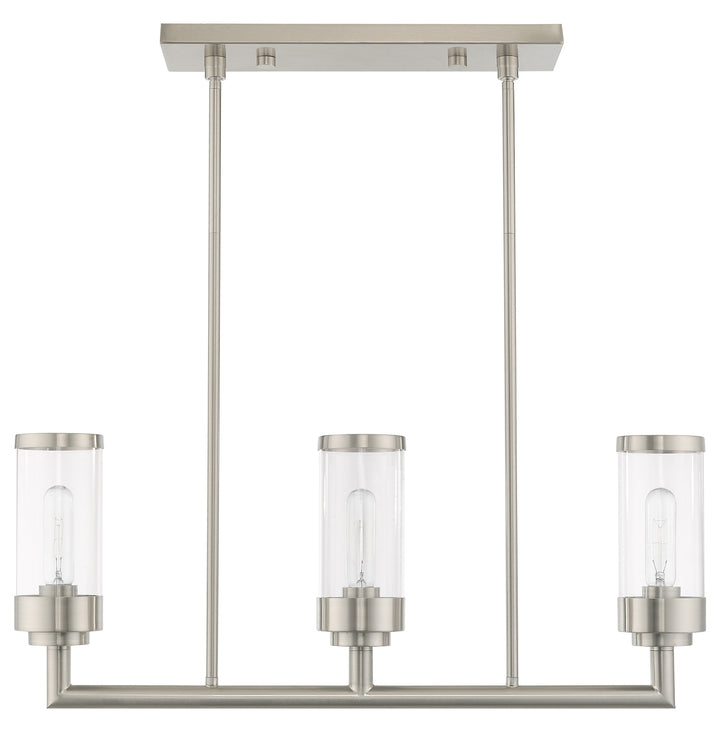 3 Light Linear Chandelier
