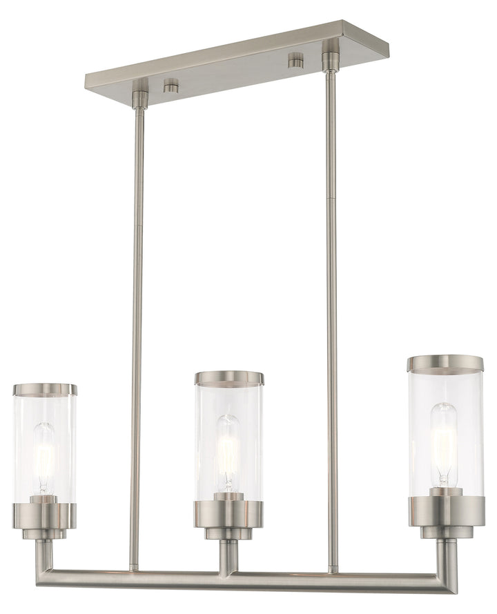 3 Light Linear Chandelier