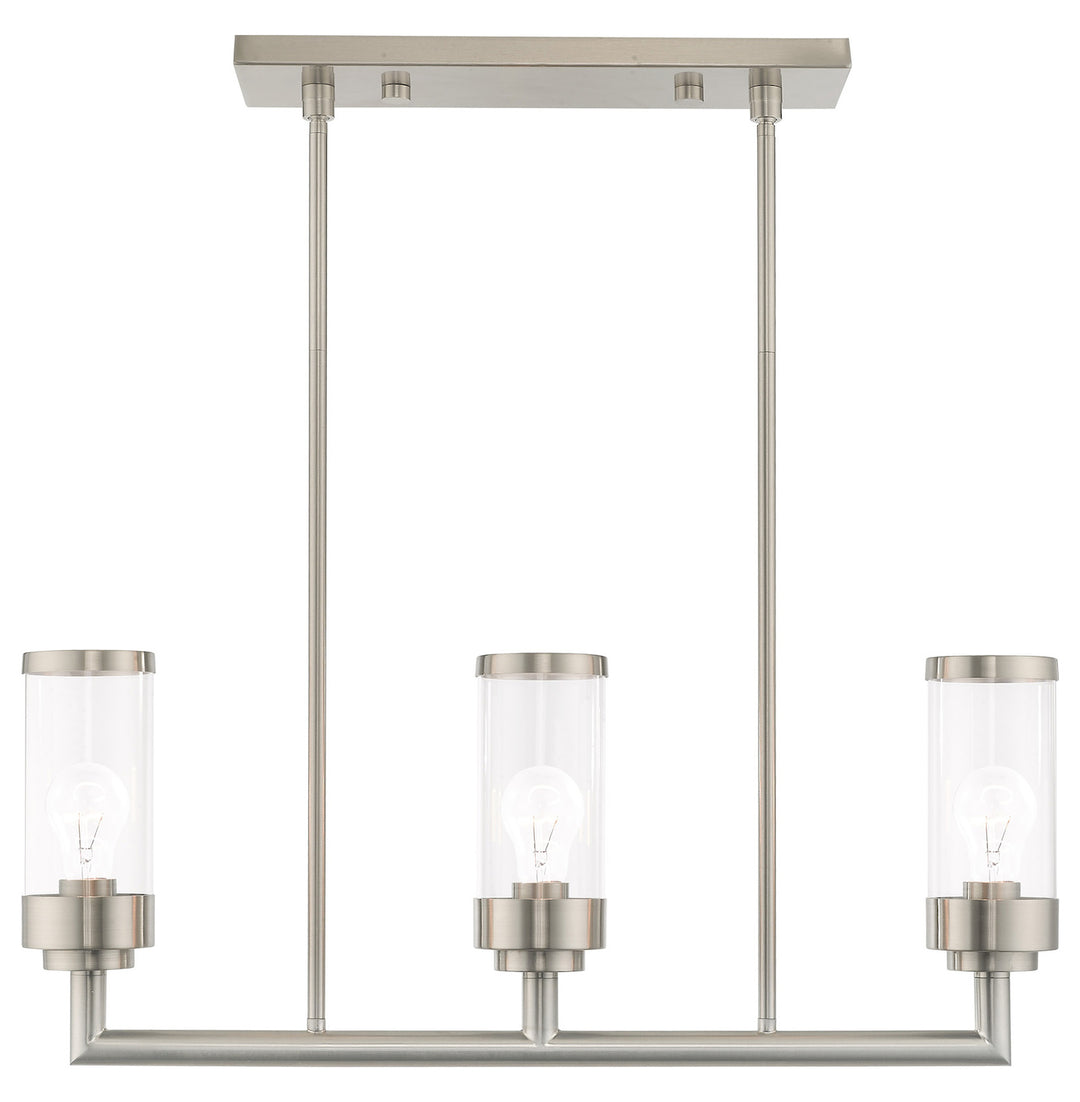 3 Light Linear Chandelier