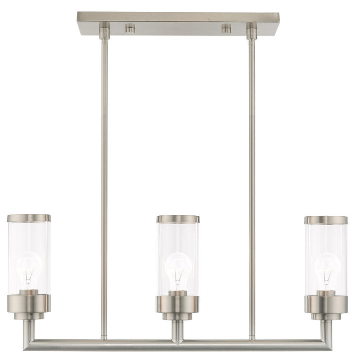 3 Light Linear Chandelier
