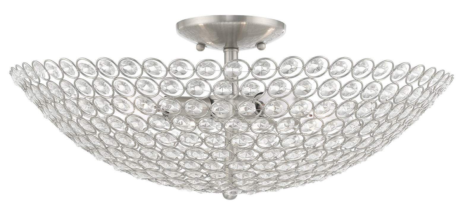 4 Light Ceiling Mount by Livex Lighting