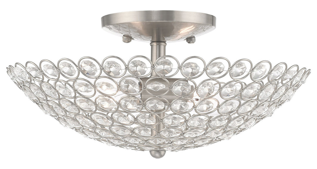 13 Inch 2 Light Ceiling Mount by Livex Lighting