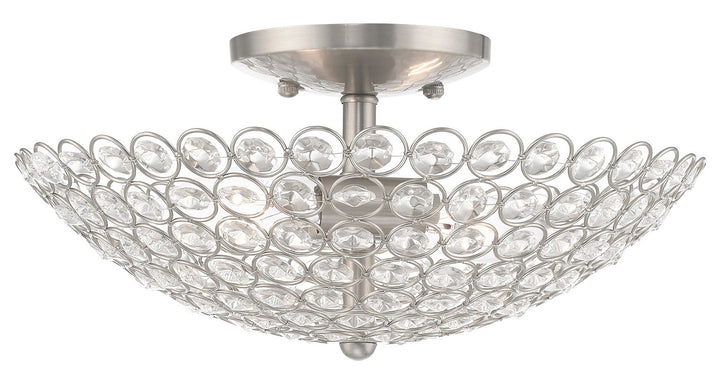 13 Inch 2 Light Ceiling Mount by Livex Lighting