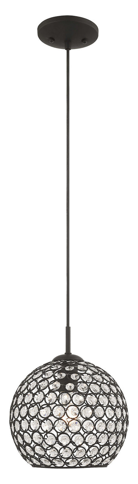 1 Light Mini Pendant by Livex Lighting
