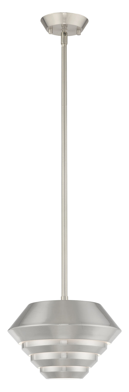 10 Inch 1 Light Mini Pendant by Livex Lighting