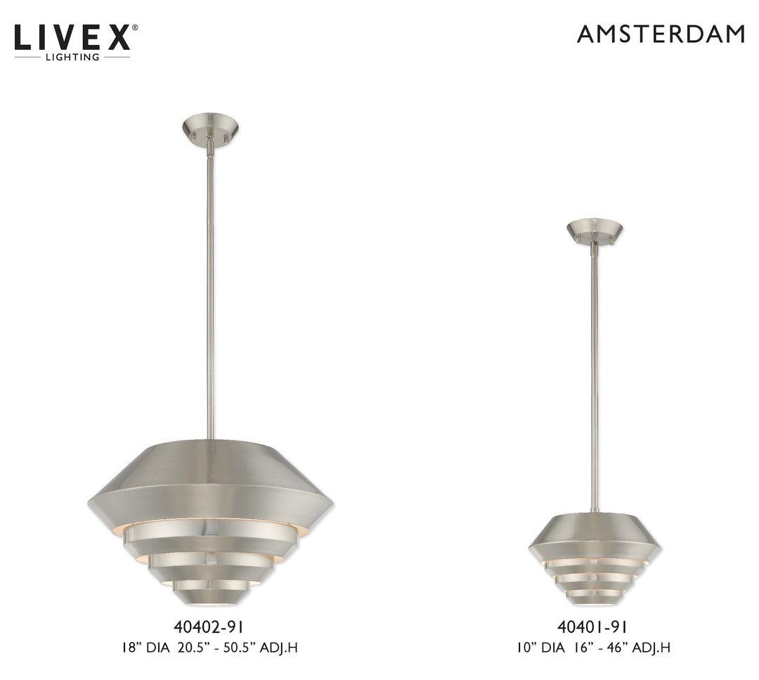 10 Inch 1 Light Mini Pendant
