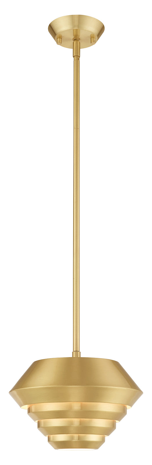 10 Inch 1 Light Mini Pendant by Livex Lighting