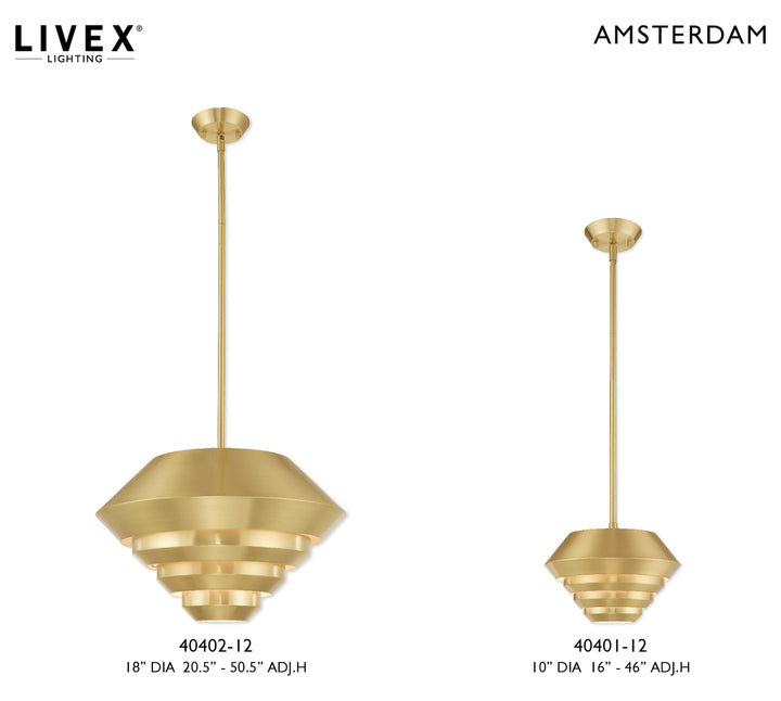10 Inch 1 Light Mini Pendant