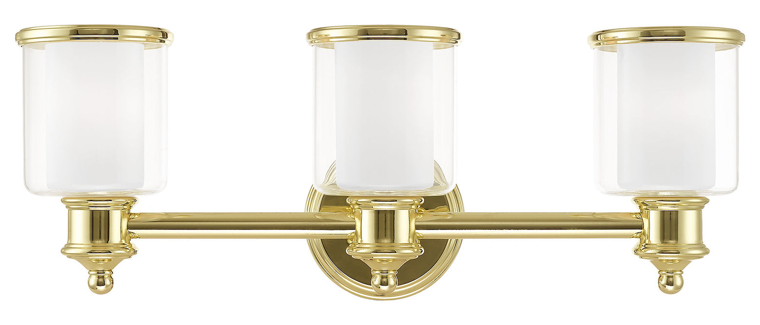 3 Light Bath Vanity by Livex Lighting