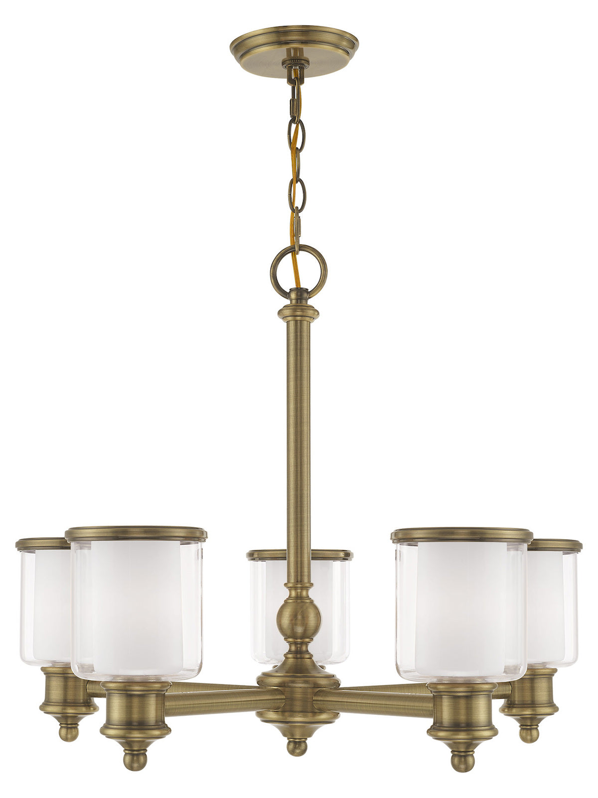 5 Light Chandelier by Livex Lighting