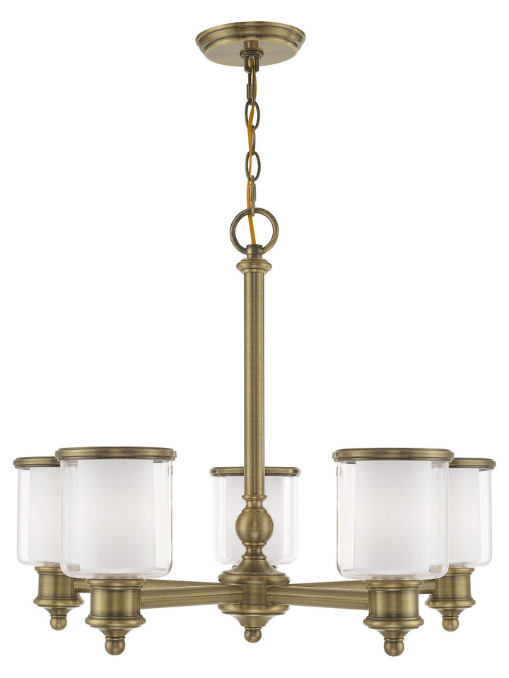 5 Light Chandelier by Livex Lighting