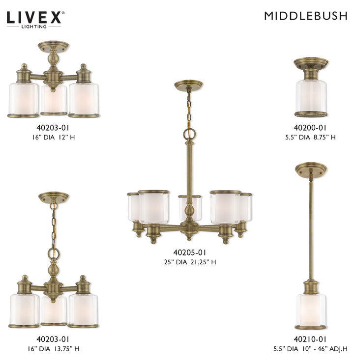 5 Light Chandelier