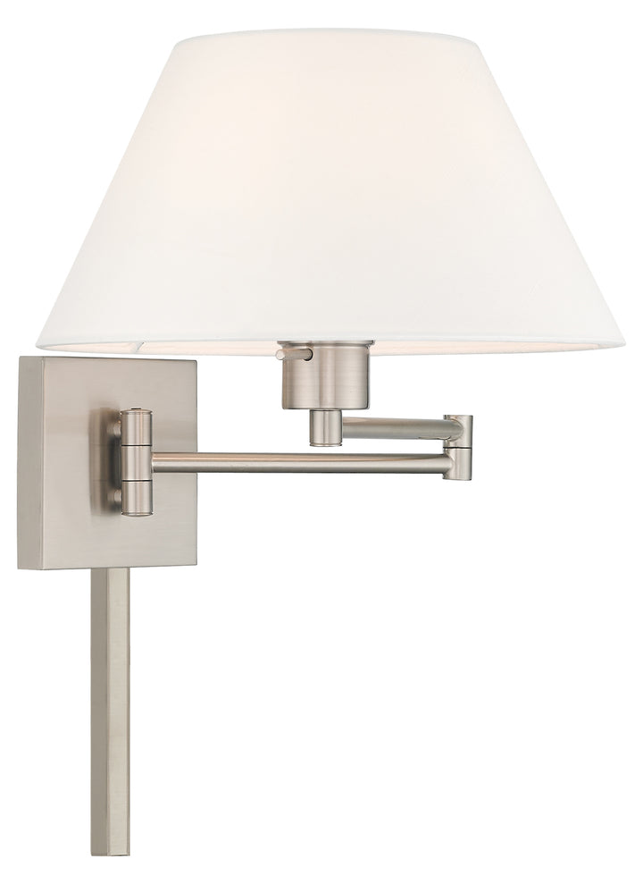 12 Inch 1 Light Swing Arm Wall Lamp