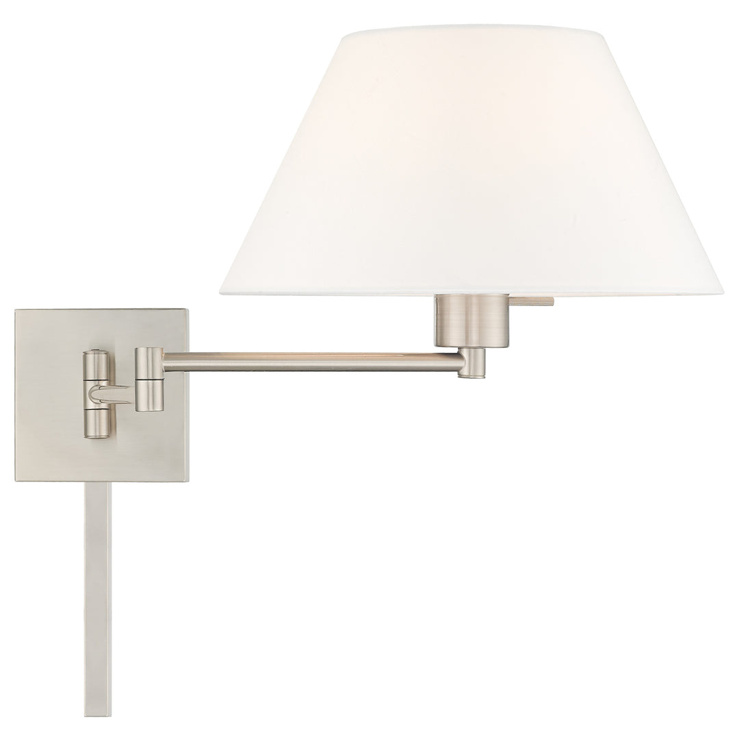 12 Inch 1 Light Swing Arm Wall Lamp