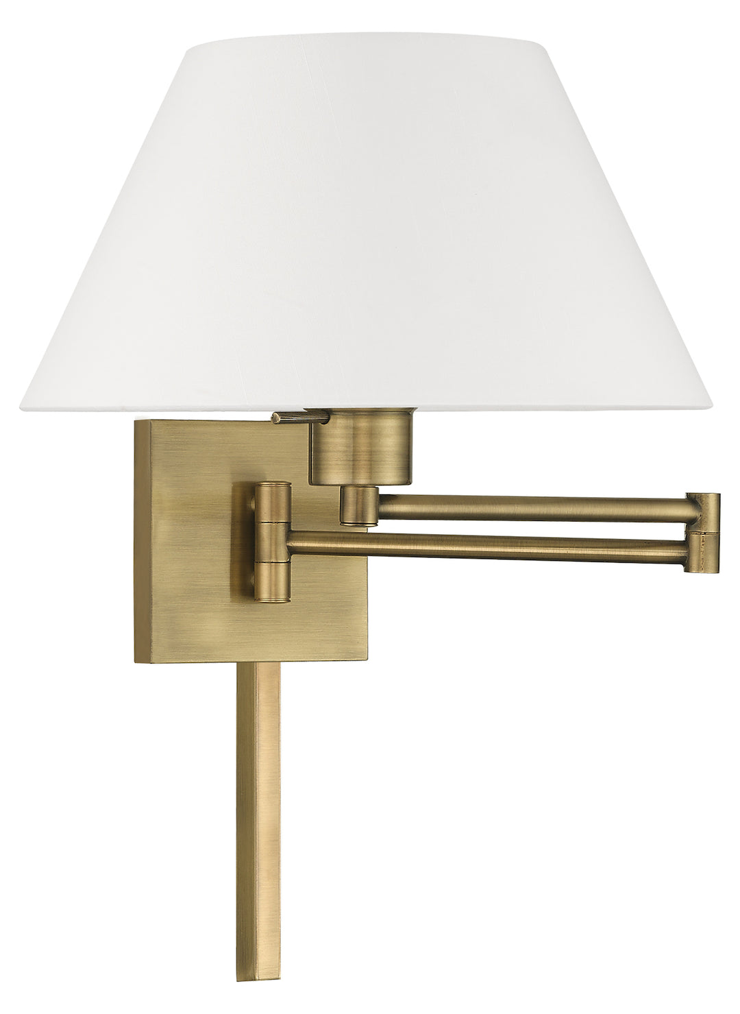 12 Inch 1 Light Swing Arm Wall Lamp