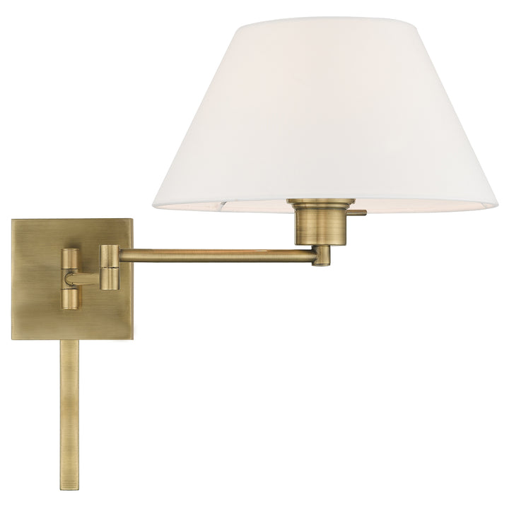 12 Inch 1 Light Swing Arm Wall Lamp