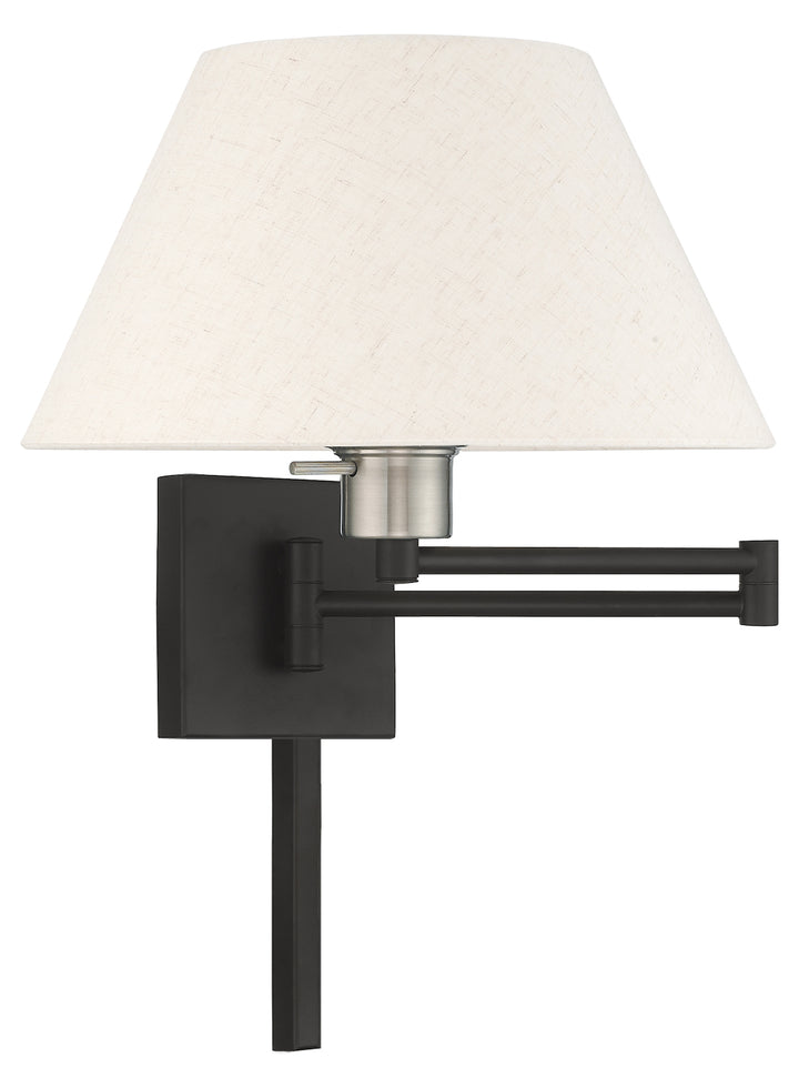 13 Inch 1 Light Swing Arm Wall Lamp