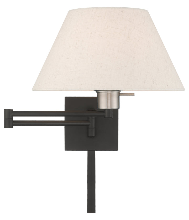 13 Inch 1 Light Swing Arm Wall Lamp