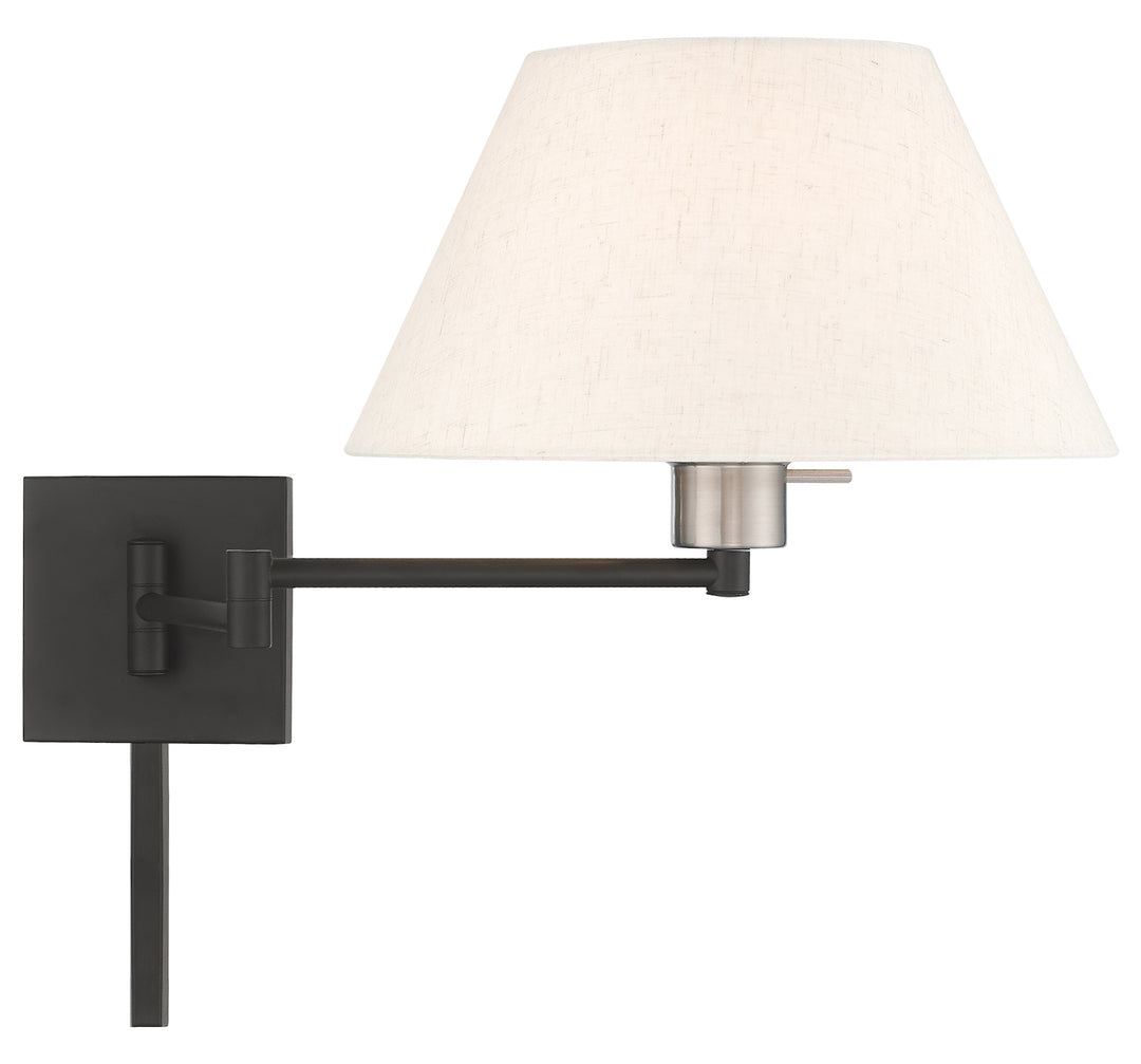 13 Inch 1 Light Swing Arm Wall Lamp