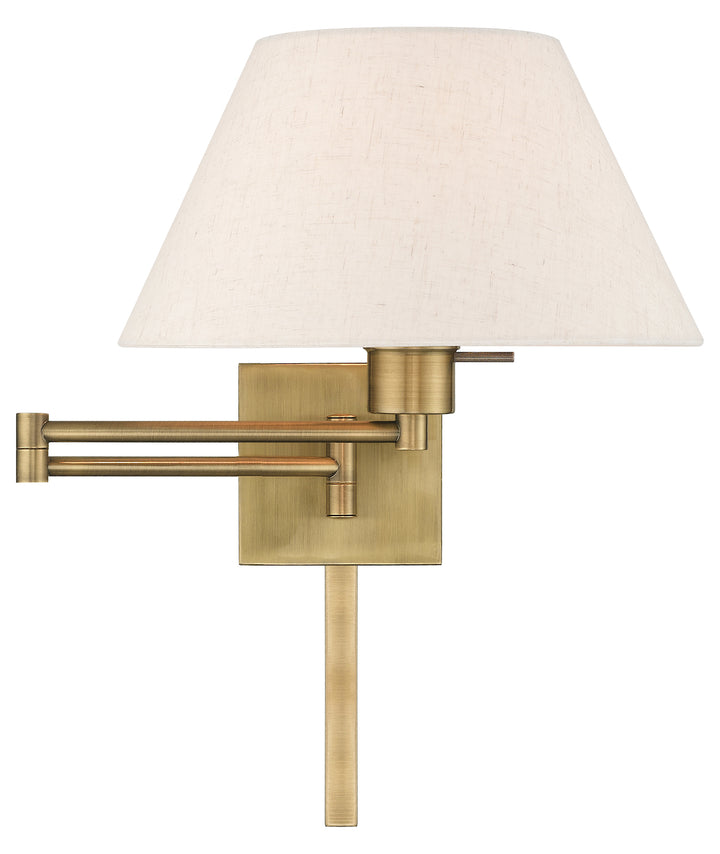 13 Inch 1 Light Swing Arm Wall Lamp