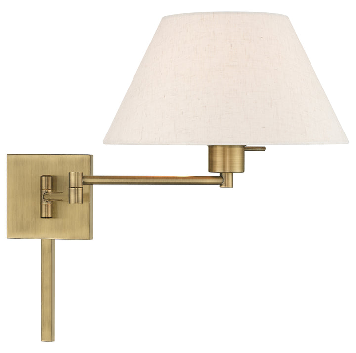 13 Inch 1 Light Swing Arm Wall Lamp