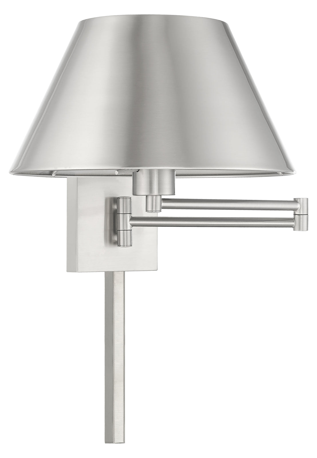 12 Inch 1 Light Swing Arm Wall Lamp