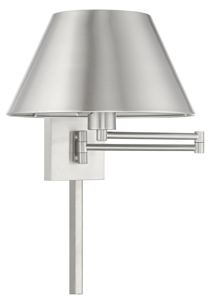 12 Inch 1 Light Swing Arm Wall Lamp