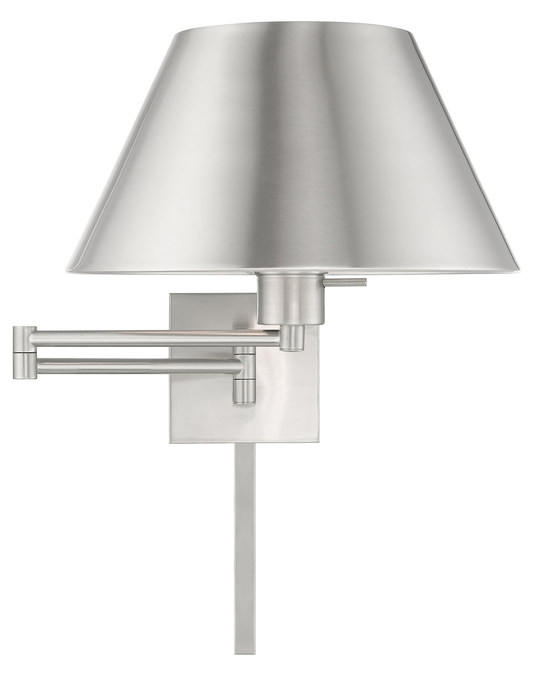 12 Inch 1 Light Swing Arm Wall Lamp