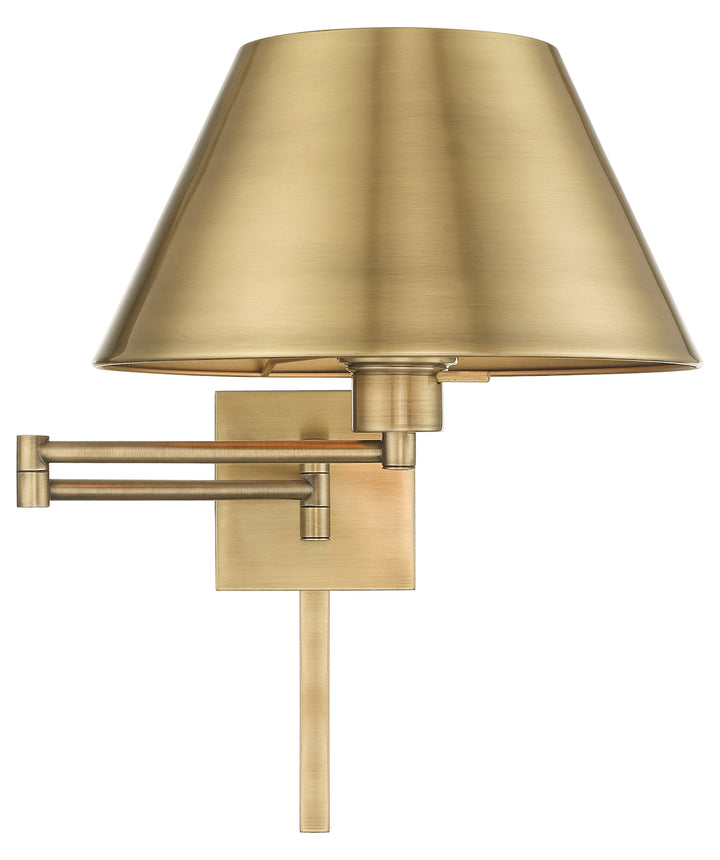 12 Inch 1 Light Swing Arm Wall Lamp