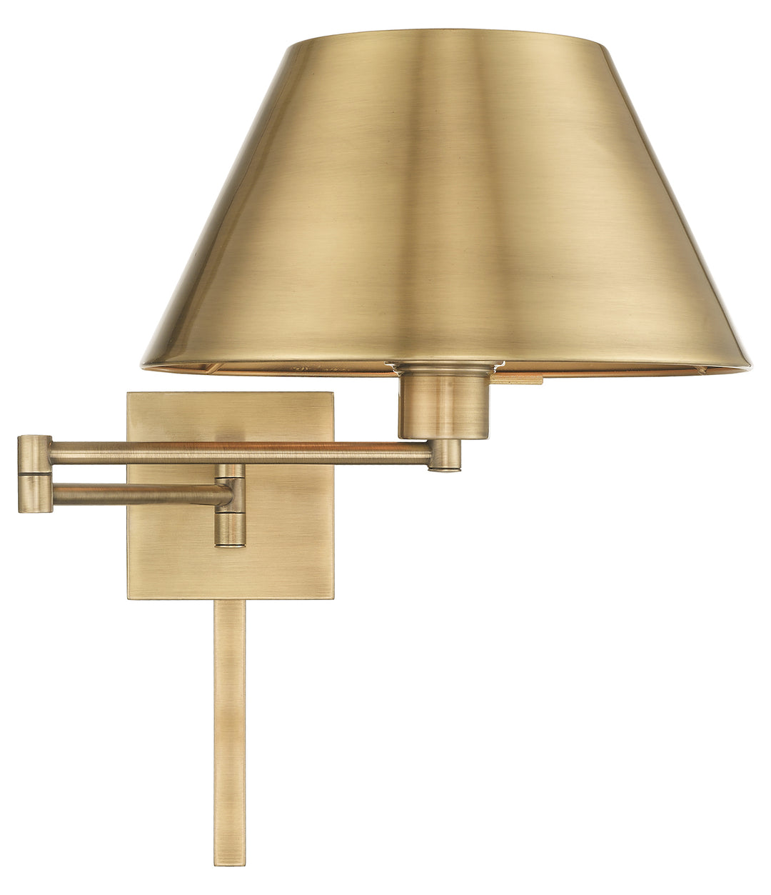 12 Inch 1 Light Swing Arm Wall Lamp