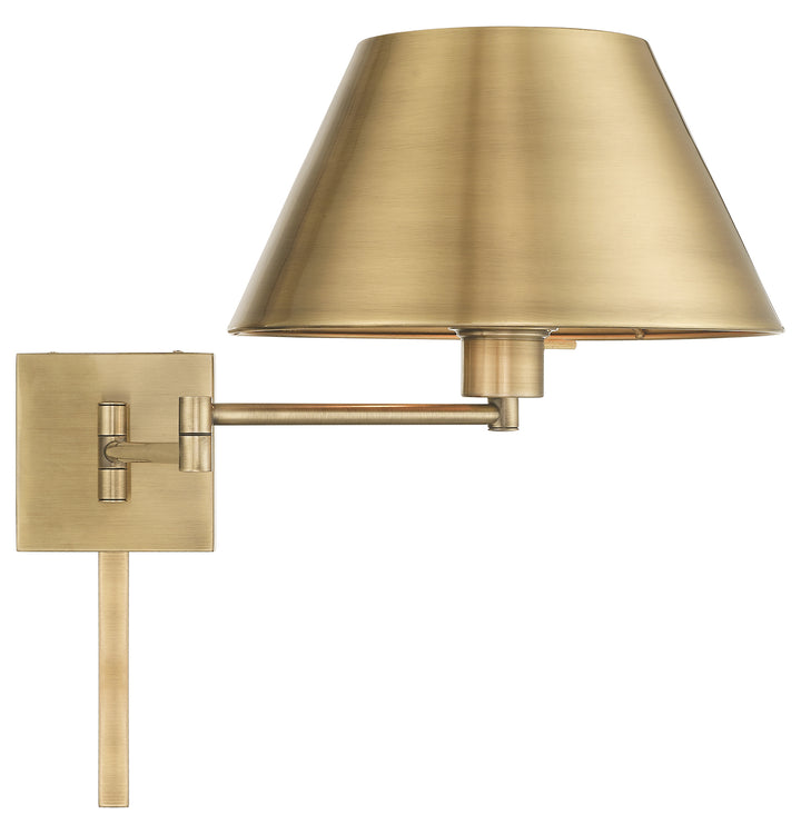 12 Inch 1 Light Swing Arm Wall Lamp